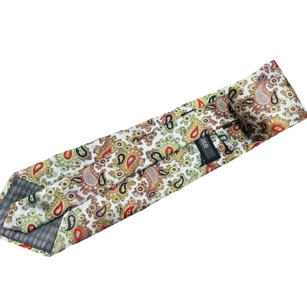 Silk Paisley Tie Business Formal Office Wedding‎ Classic Boho
